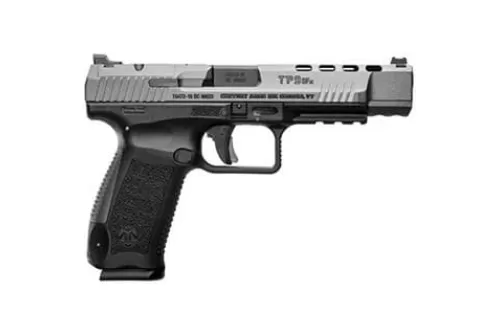 Canik TP9SFX Tungsten 9mm 5.2" Barrel 10-Rounds Warren Tactical Sights