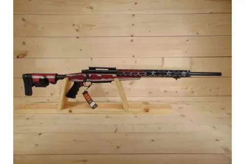 Howa M1500 Bolt Action AB American Flag Rifle RWB 6.5 Creedmoor