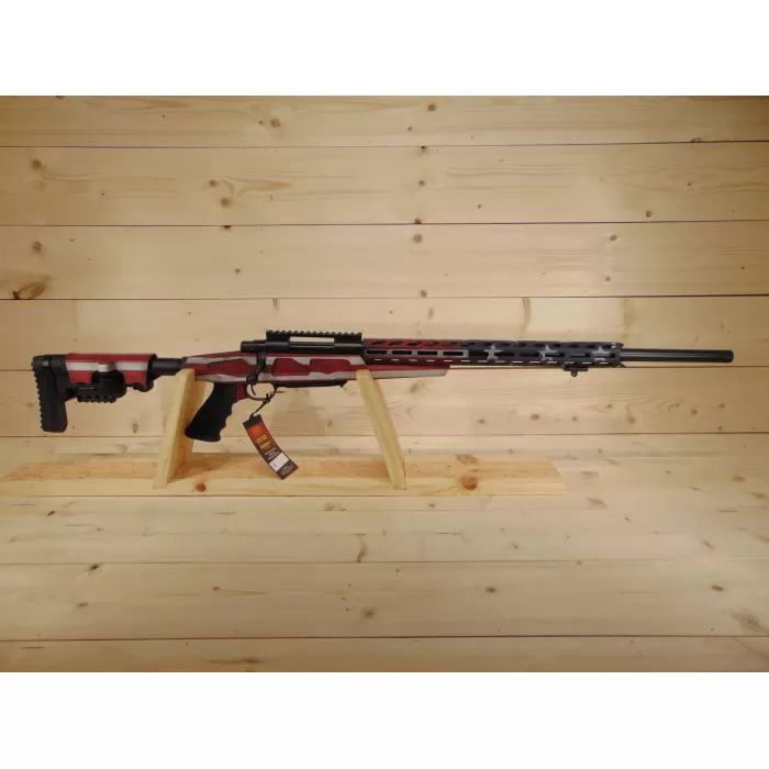 Howa M1500 Bolt Action AB American Flag Rifle RWB 6.5 Creedmoor Howa M1500 Bolt Action AB American Flag Rifle RWB 6.5 Creedmoor