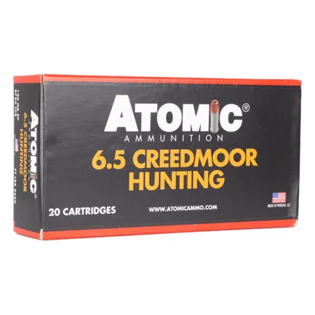 Atomic Ammunition 6.5 Creedmoor Hunting 140gr SP 20bx