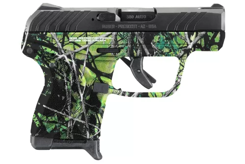 RUGER LCP II Compact 380 ACP 2.75in 6rd Moon Shine Reduced Toxic Camo Centerfire Pistol (3765)