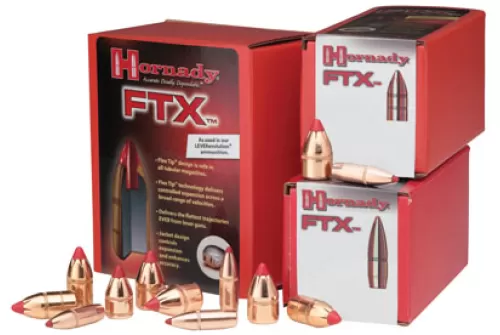 HORNADY 35 Cal .358 200Gr FTX 100Rd Box Bullets (35105)
