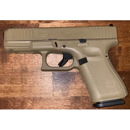 Glock 19 Gen 5 MOS Flat Dark Earth 9mm 4.02" Barrel 15-Rounds 3 Mags