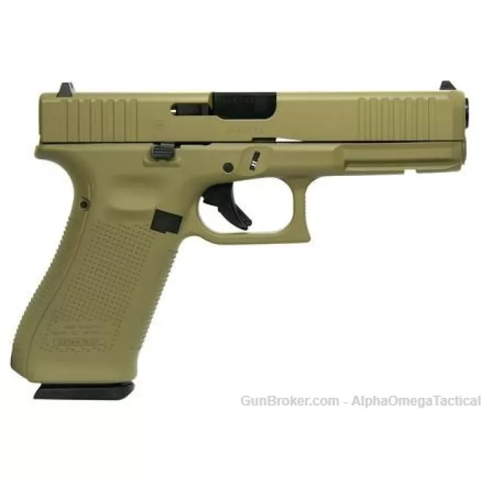 GLOCK 17 GEN5 9MM FDE 3 17RD GLOCK 17 GEN5 9MM FDE 3 17RD