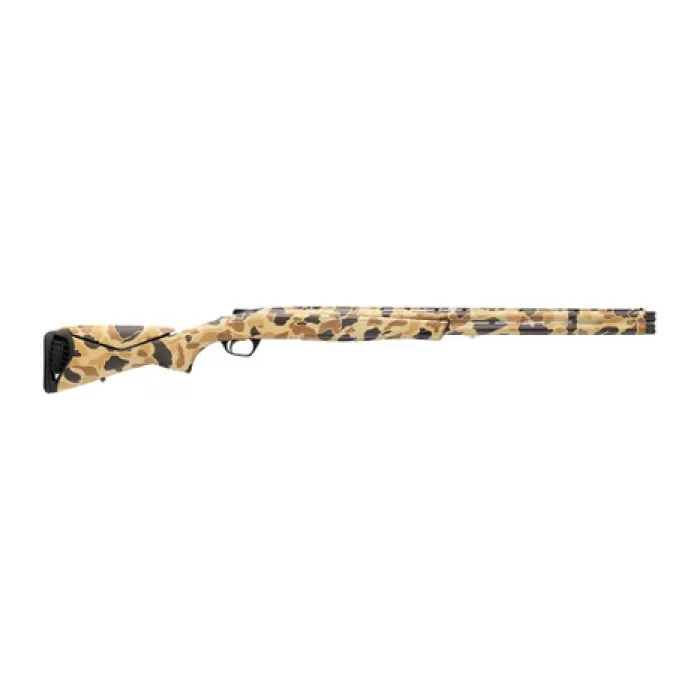Browning 018734204 Cynergy 12 Gauge Break Open 3.50" 2rd 28" Overall Vintage Tan Camo Over/Under Vent Rib Barrel, Steel Receiver & Adj Comb Vintage Tan Camo Synthetic Stock