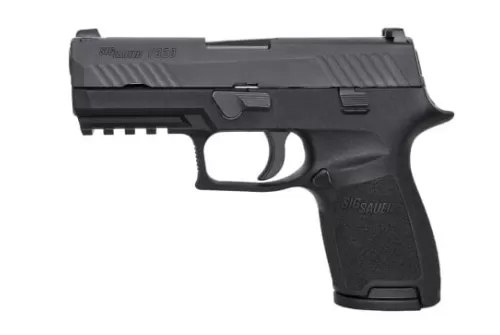 Sig Sauer W320C-9-BSS P320 Compact 9mm Handgun with Night Sights and 3 Mags