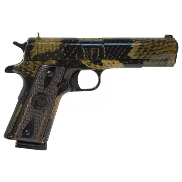 IVER JOHNSON ARMS 1911A1 BOA SNAKESKIN IVER JOHNSON ARMS 1911A1 BOA SNAKESKIN