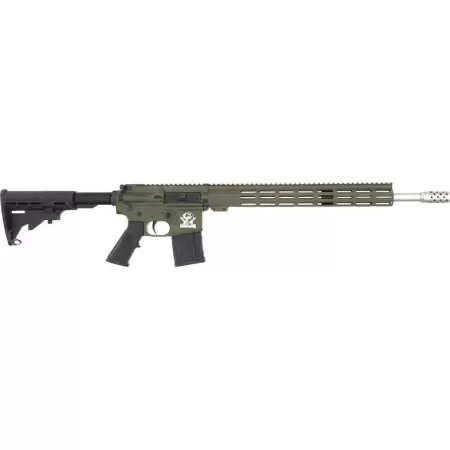 Glfa Ar15 .450 Bushmaster - 18" S/s Bbl Od Green