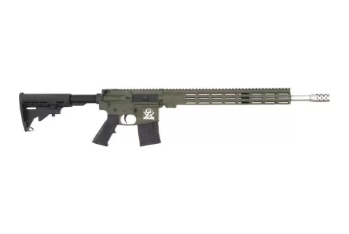 Glfa Ar15 .450 Bushmaster - 18" S/s Bbl Od Green