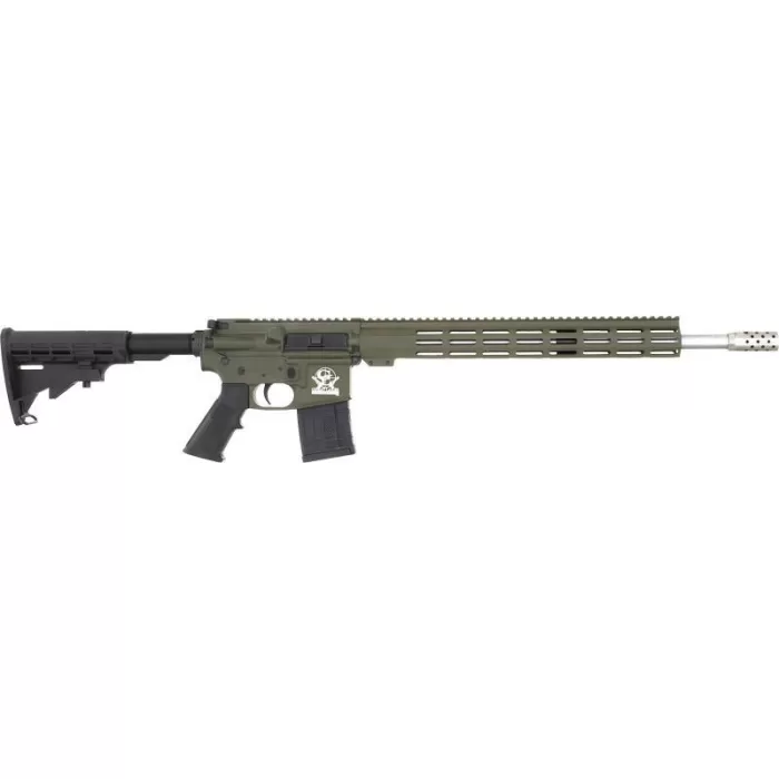 Glfa Ar15 .450 Bushmaster - 18" S/s Bbl Od Green Glfa Ar15 .450 Bushmaster - 18" S/s Bbl Od Green