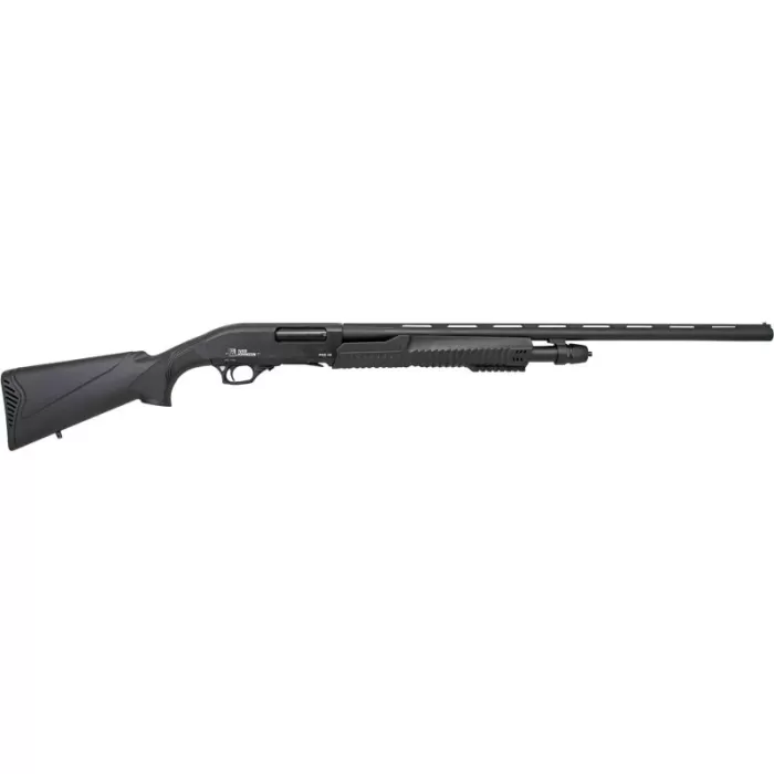 Iver Johnson Pump 12ga. 3" - 26"vr Ct-5 Black Synthetic Iver Johnson Pump 12ga. 3" - 26"vr Ct-5 Black Synthetic