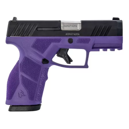 TAURUS GX2 9mm 3.38in 2x10rd Dark Purple/Black Striker Pistol (1-GX2931DP-10)