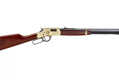 Henry Order of the Arrow Centennial Edition .44 Mag/.44 Spl Lever Action Rifle, Brown - H006OA