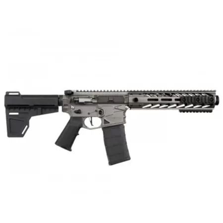 Nemo Arms BL-300-8P Battle-Light 300 Blackout 30+1 8" Black Threaded Barrel, Tungsten Anodized Aluminum Receiver w/Picatinny Rail, M-LOK Handguard, Black Polymer SB Tactical SBA3 Brace, Magpul MOE Gr