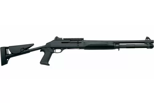 Benelli M4 Tactical Shotgun 12 Ga 7 RD 18.5" Shotgun w/ Collapsible Stock & Ghost Ring Sights