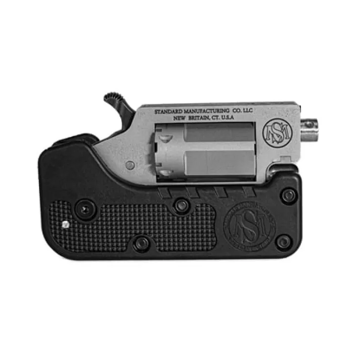 Standard Manufacturing Switch-Gun Silver .22 Mag .88" Barrel 5-Rounds Standard Manufacturing Switch-Gun Silver .22 Mag .88" Barrel 5-Rounds