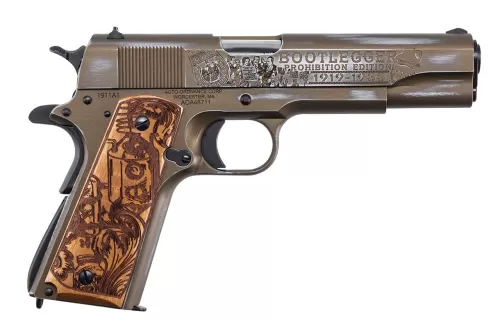 Auto-ordnance 1911a1 .45acp - Bootlegger Wood Grips