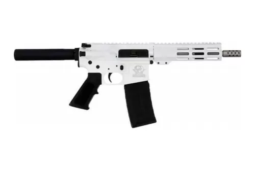 GLFA Gl-15 HGA .223 Wylde, 7.5" Barrel, White & Black, 30rd