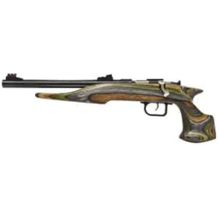 Keystone Crickett Davey Chipmunk Hunter Pistol 22LR, 10.5", Laminated Barracuda Stock Keystone Crickett Davey Chipmunk Hunter Pistol 22LR, 10.5", Laminated Barracuda Stock