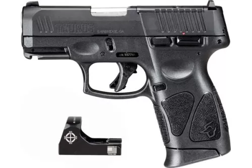 Taurus G3c T.O.R.O. Tenifer Matte Black 9mm Compact 12 Rds