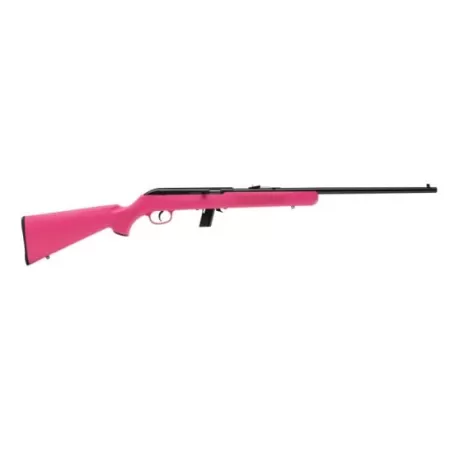 Savage Arms 64 F Pink .22LR Semi-Auto Rifle, Pink - Eye-Catching Pink Design with Reliable Semi-Auto Functionality - 40218