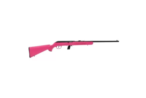 Savage Arms 64 F Pink .22LR Semi-Auto Rifle, Pink - Eye-Catching Pink Design with Reliable Semi-Auto Functionality - 40218