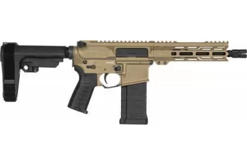 CMMG PISTOL BANSHEE MK4 5.7X28 MM 8" 40RD RIPBRACE COYOTE TAN 54A8879-CT