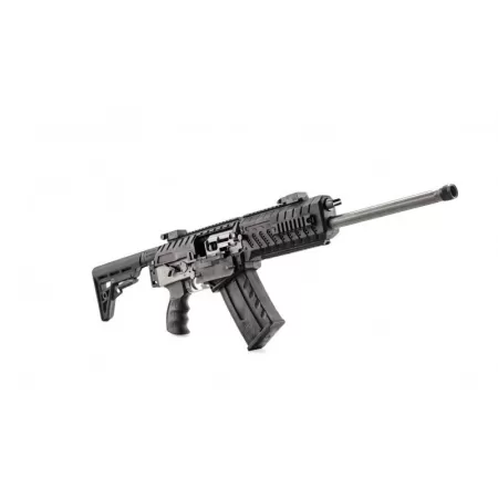 Fostech Origin-12 Semi-Auto Shotgun - Nickel Receiver Nickel Internals 18" Barrel 7002