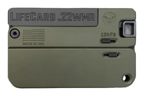 Trailblazer Lifecard .22wmr - Single Shot Olive Drab Green