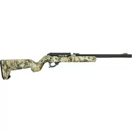 Tactical Solutions Tactical Solutions X-Ring Takedown Vr, .22 Lr, 16.5" Threaded, Fiber Optic, Magpul X22 Stock, Black/Kryptek Highlander, 10-Rd ATD-MB-B-B-HL