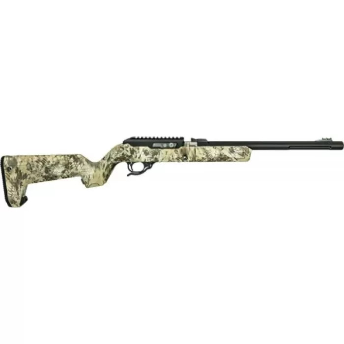 Tactical Solutions Tactical Solutions X-Ring Takedown Vr, .22 Lr, 16.5" Threaded, Fiber Optic, Magpul X22 Stock, Black/Kryptek Highlander, 10-Rd ATD-MB-B-B-HL