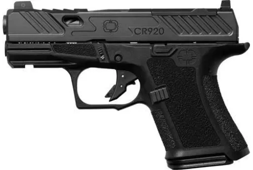 Shadow Systems Systems Cr920 Elite 9Mm Optic Cut Fluted Black Bbl SS4012P 810013437348