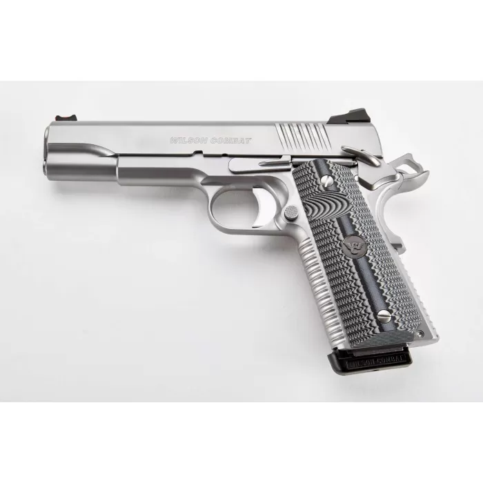 Wilson Combat ACP 45 Auto (ACP) 5in Stainless Pistol - 8+1 Wilson Combat ACP 45 Auto (ACP) 5in Stainless Pistol - 8+1