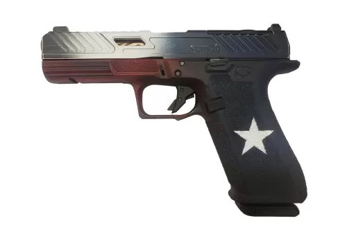 SHADOW SYSTEMS DR920 Elite 9mm 4.5in 17rd Texas Flag Semi-Auto Pistol (SS-2011TX)