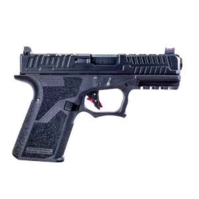 Faxon Firearms FX-19 Patriot Compact 9mm 4" Match Grade Barrel 15rd Black Optics Ready Slide Night Sights Semi-Auto Pistol Faxon Firearms FX-19 Patriot Compact 9mm 4" Match Grade Barrel 15rd Black Optics Ready Slide Night Sights Semi-Auto Pistol