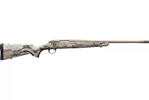 Browning 035559288 X-Bolt Speed SR 28 Nosler 3+1 22" Match Grade Fluted Barrel With Radial Muzzle Brake, Smoked Bronze Cerakote, Ovix Camo Synthetic Stock, Suppressor & Optics Ready