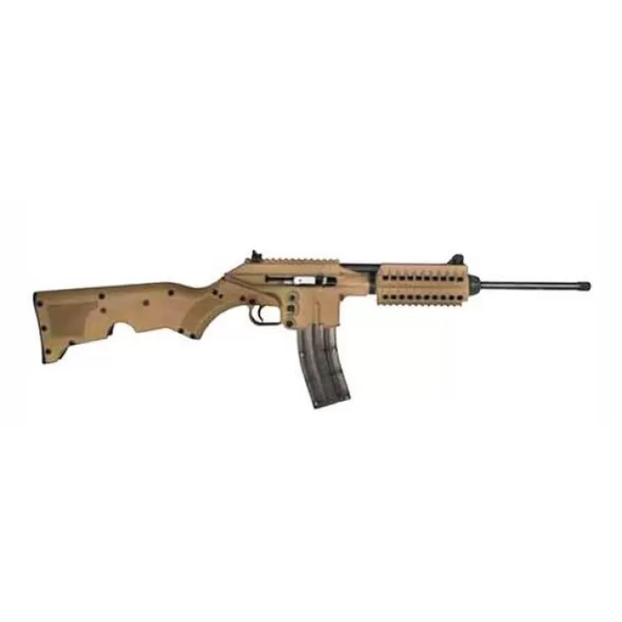 Kel-Tec SU22CA 22 Long Rifle 16in Cerakote Tan Semi Automatic Modern Sporting Rifle - 26+1 Rounds Kel-Tec SU22CA 22 Long Rifle 16in Cerakote Tan Semi Automatic Modern Sporting Rifle - 26+1 Rounds