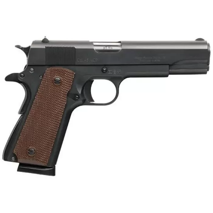 CDLY 1911 45ACP 5 BLK BROWN CHECKERED GRIPS CDLY 1911 45ACP 5 BLK BROWN CHECKERED GRIPS