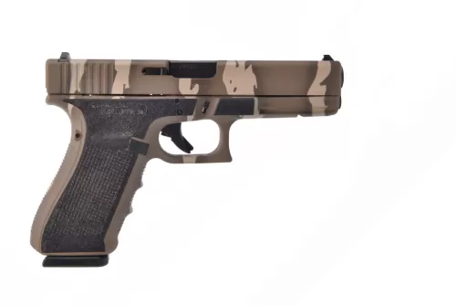 GLOCK G20 G4 10MM TAN TIGER STRIPE # PG2050203TTS