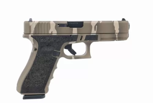 Glock G17 G4 9Mm Tan Tiger Stripe  # UG1750204TTS