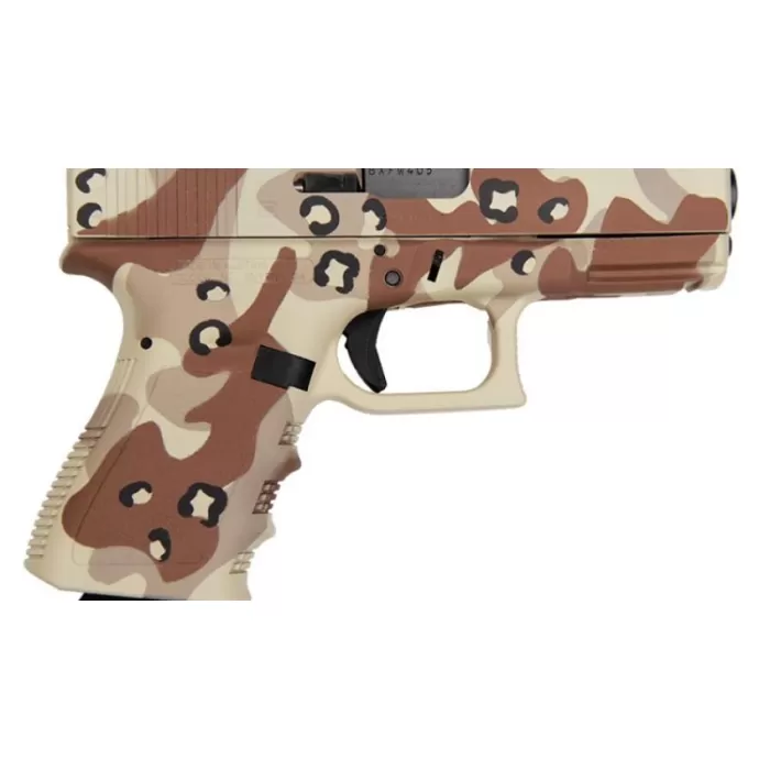 Glock Glock Glock 19 Gen 3, 9Mm, 4.02" Barrel, Chocolate Chip Camo, (2) 10-Rd PI1950204N-CHCHP Glock Glock Glock 19 Gen 3, 9Mm, 4.02" Barrel, Chocolate Chip Camo, (2) 10-Rd PI1950204N-CHCHP