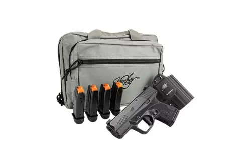 Kimber R7 Mako 9mm Bbl Optics Ready Black Pistol w/Mission First Tactical Holster, Kimber Range Bag, (5) 10rd Mags 3800025