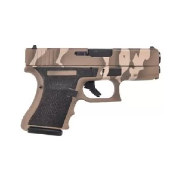 Glock G29 G4 10Mm Tan Tiger Stripe # UG2950201TTS Glock G29 G4 10Mm Tan Tiger Stripe # UG2950201TTS