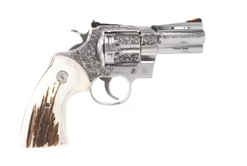 Colt Firearms Python Engraved Stainless .357 Mag 3