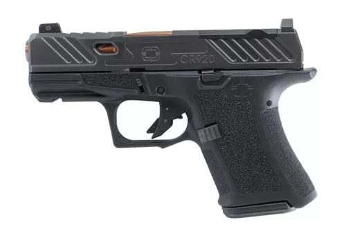 SHADOW SYSTEMS CR920 Elite 9mm 3.41in Black/Bronze Optic Ready Pistol with 4 Mags (SS-4011-SM232)