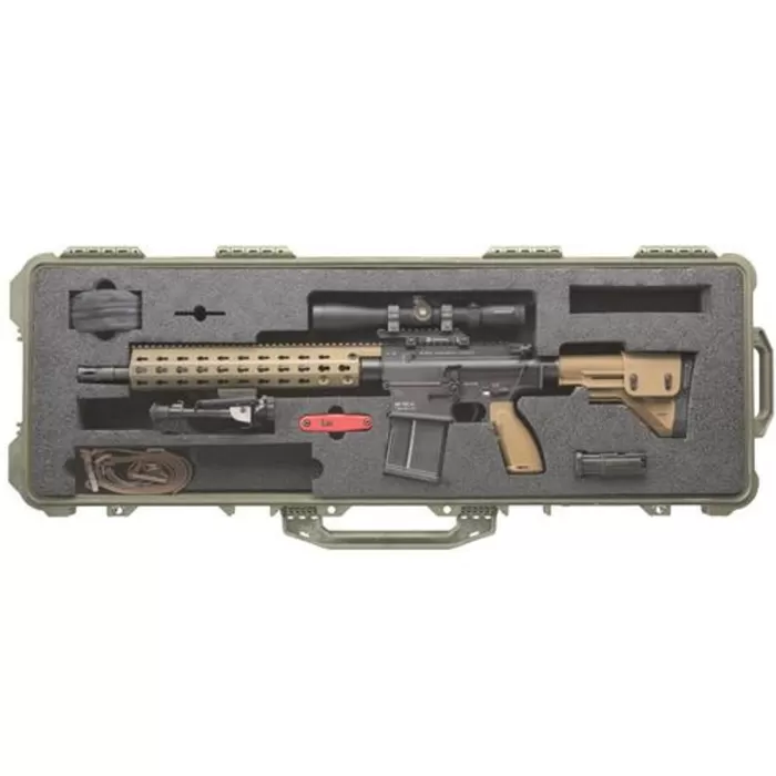 HK MR762, 7.62mm Long Rifle Package II, Leupold 3-9x VX-R Patrol scope, 2 10 Rd Mags HK MR762, 7.62mm Long Rifle Package II, Leupold 3-9x VX-R Patrol scope, 2 10 Rd Mags