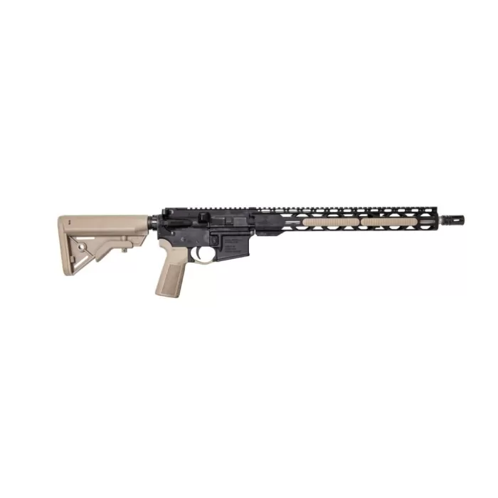 Radical Firearms AR Rifle - Black / Fde .223 Wylde 16" Stainless Steel Barrel 15" Rpr M-Lok Rail B5 Stock & Grip FR16-223W-SS-15RPR-FDE Radical Firearms AR Rifle - Black / Fde .223 Wylde 16" Stainless Steel Barrel 15" Rpr M-Lok Rail B5 Stock & Grip FR16-223W-SS-15RPR-FDE