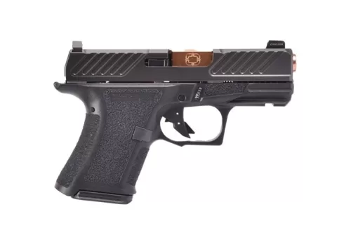 Shadow Systems SS-4001-P CR920 9mm Black Combat Slide, Black Frame, 3.4