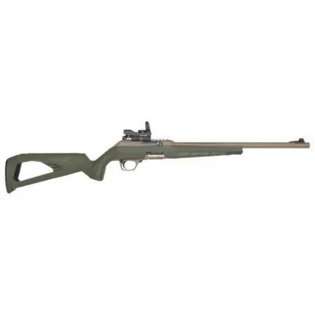 Winchester Wildcat Combo Rifle 22 LR. 16.5 in. Tan & OD Green with Reflex Sight