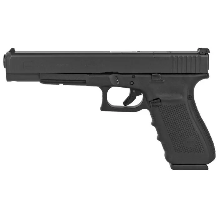 Glock 40 Gen 4 Mos Competition Handgun 10Mm 15/Rd Magazines (3) 6.02" Barrel Black Adjustable Sights Usa Refurbished UR40501MOS Glock 40 Gen 4 Mos Competition Handgun 10Mm 15/Rd Magazines (3) 6.02" Barrel Black Adjustable Sights Usa Refurbished UR40501MOS